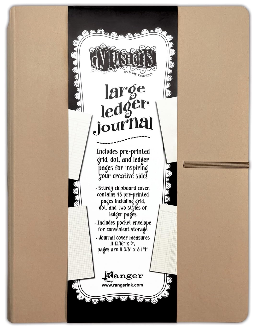 Dylusions Large Ledger Journal