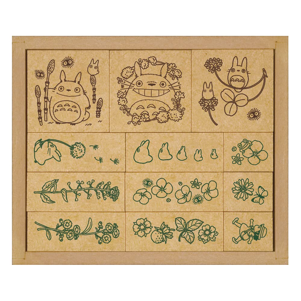 71wifNatb0L Beverly Ghibli Totoro Stamp Set - Image 1
