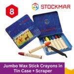 STOCKMAR Beeswax Crayons Set (1 Count (Pack of 8)) - Image 2