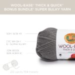 Lion Brand Yarn Wool-Ease Thick & Quick - Seaglass (Super Bulky) - Image 3