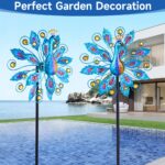 Metal Peacock Wind Spinner - Image 4