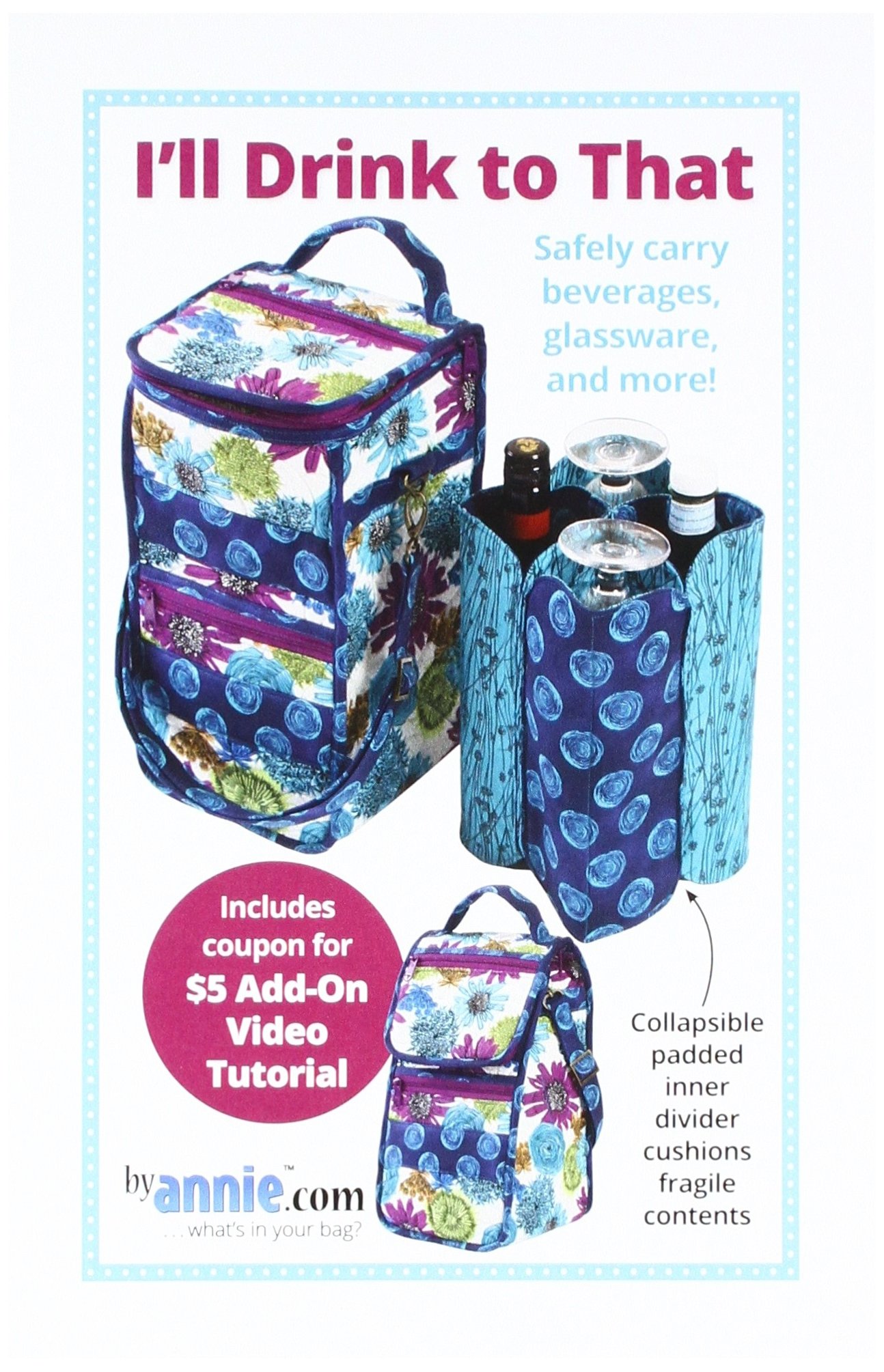 812m3wcEprL Wine Bottle Carrier - Image 1