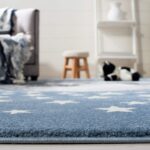 Safavieh Carousel Kids Rug - Light Blue/Grey (5'3" x 5'3" (Square)) - Image 3