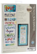 Dimensions Love Is Embroidery Kit