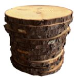 Natural Wood Slices Set