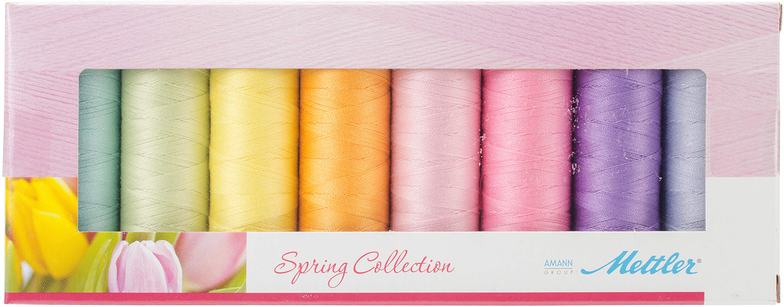 818JrJJSS1L Mettler Cotton Thread Kit - Image 1