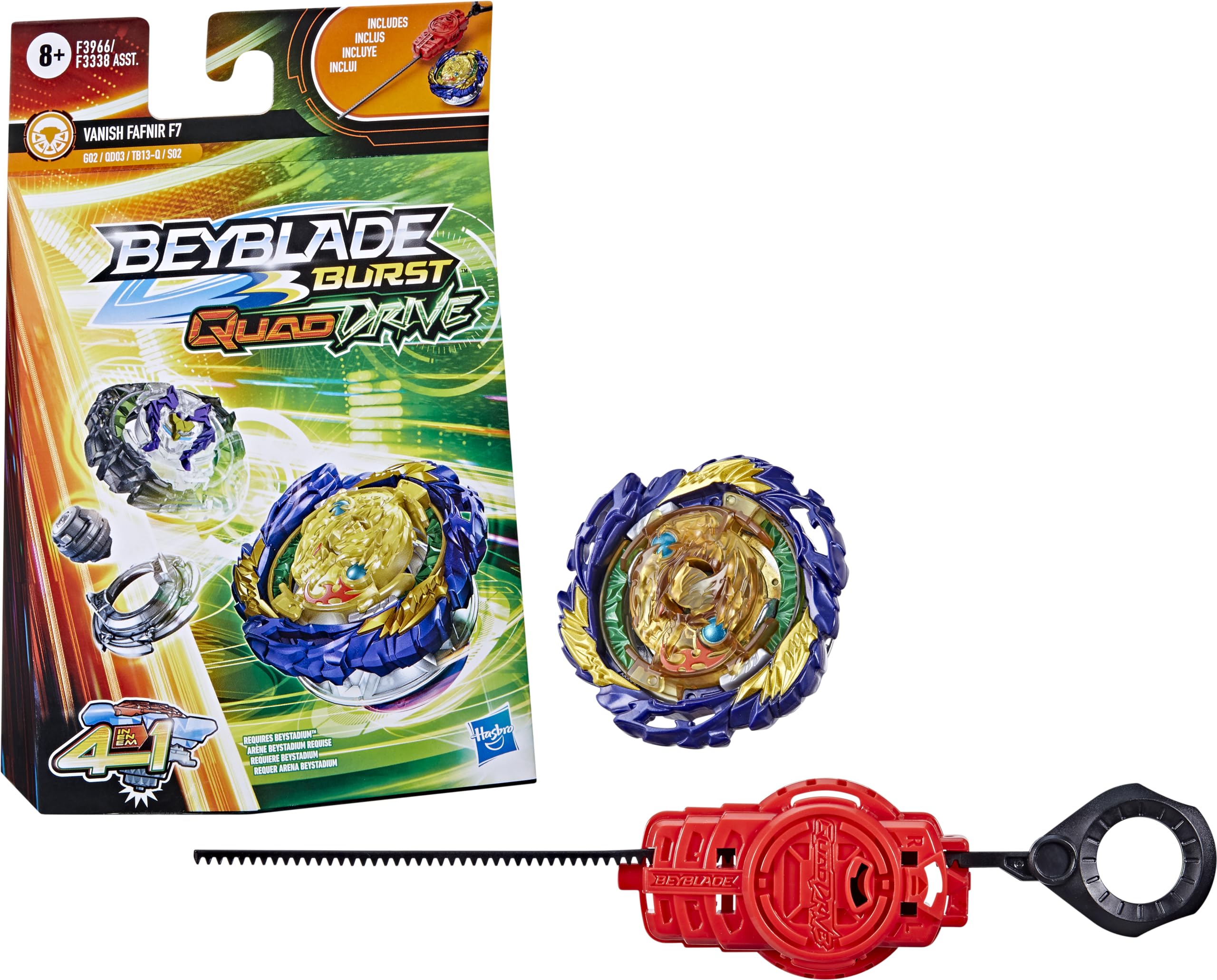 81B2GPv-6fL Beyblade QuadDrive Fafnir F7 - Image 1