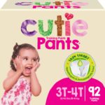 Cuties Toddler Training Pants - Pink (3T-4T (Pack of 92))