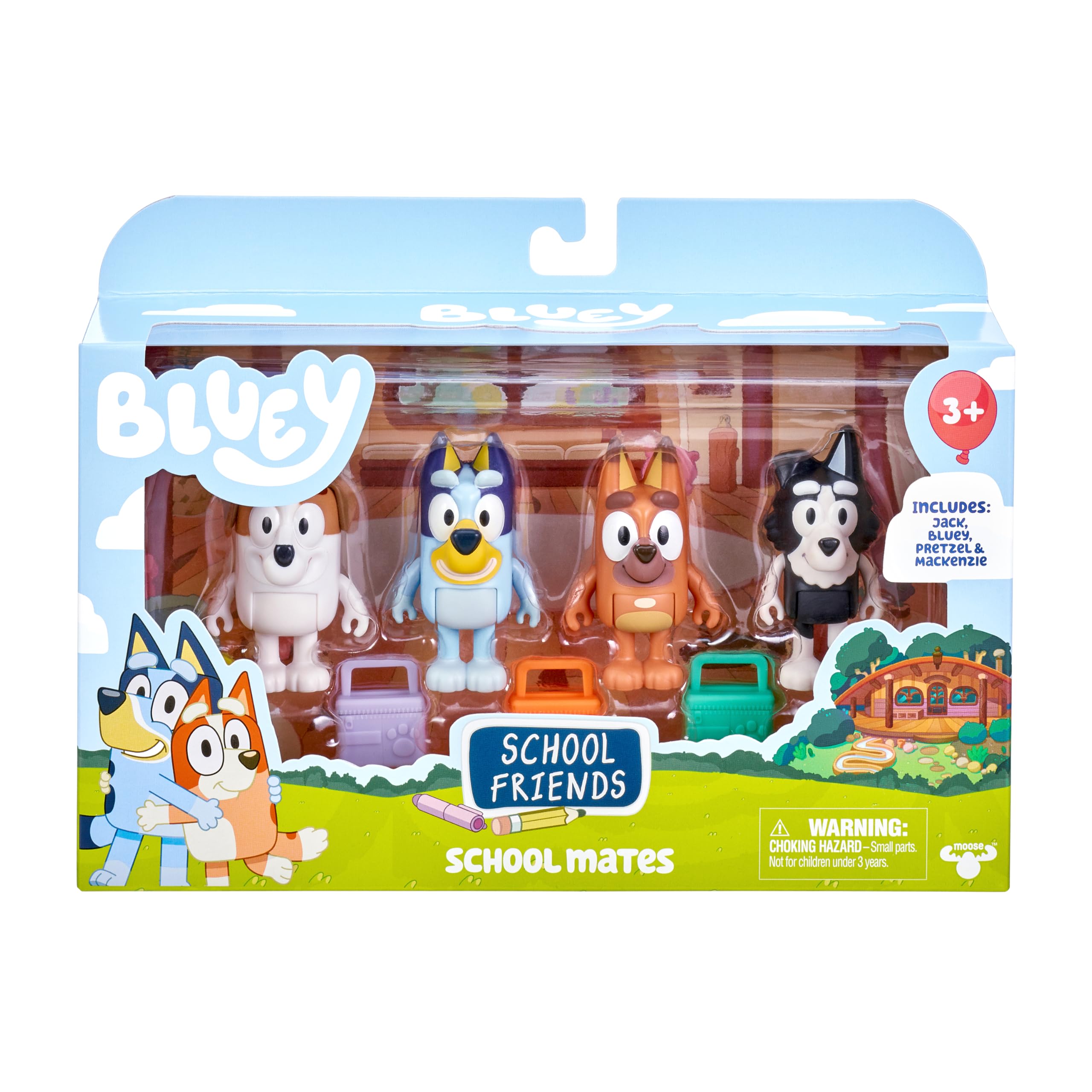 81JCCzqTjcL Bluey School Figurine Set - Image 1