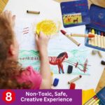 STOCKMAR Beeswax Crayons Set (1 Count (Pack of 8)) - Image 6