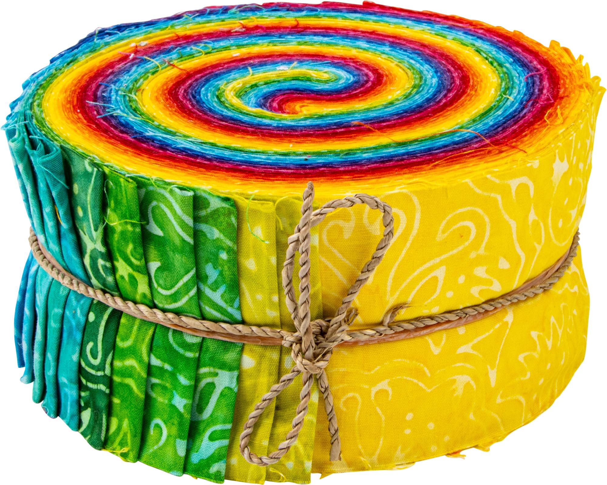 Rainbow Brights Batiks Roll