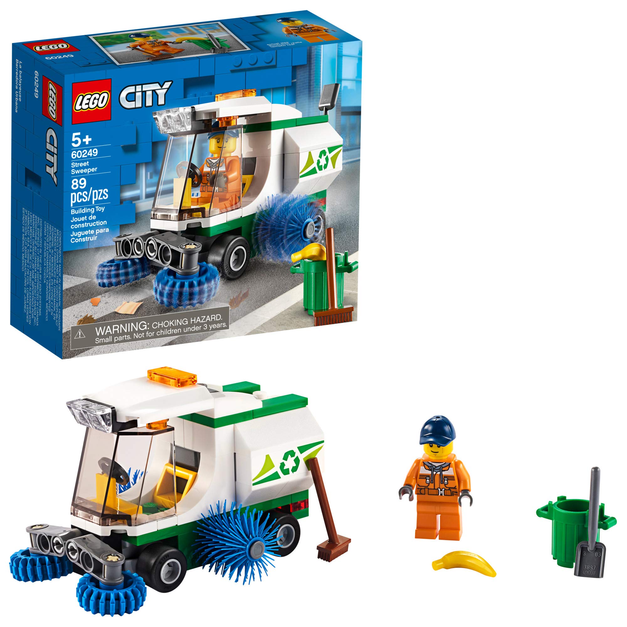 81TDaaZr8gL LEGO City Street Sweeper - Image 1