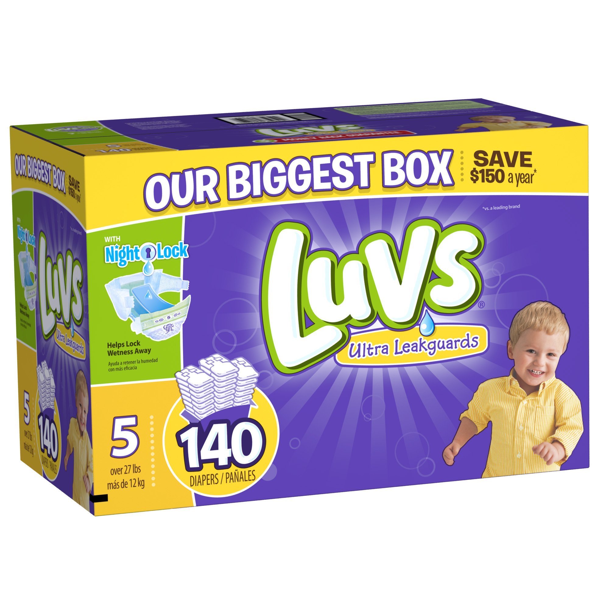 81ZbocNx06L Luvs Diapers Size 5 - Image 1
