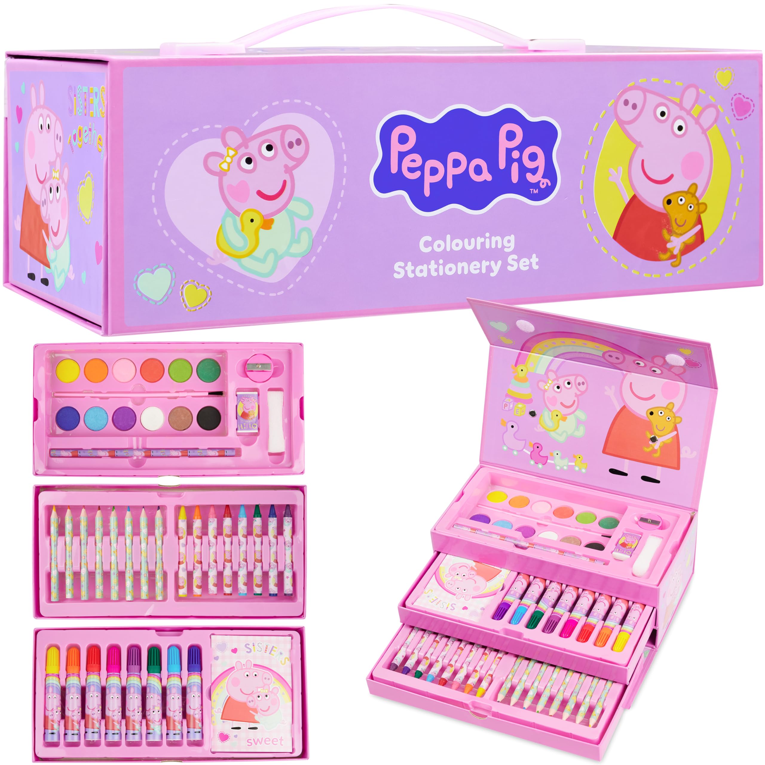 81h9lecX0ML Peppa Pig Art Case - Image 1