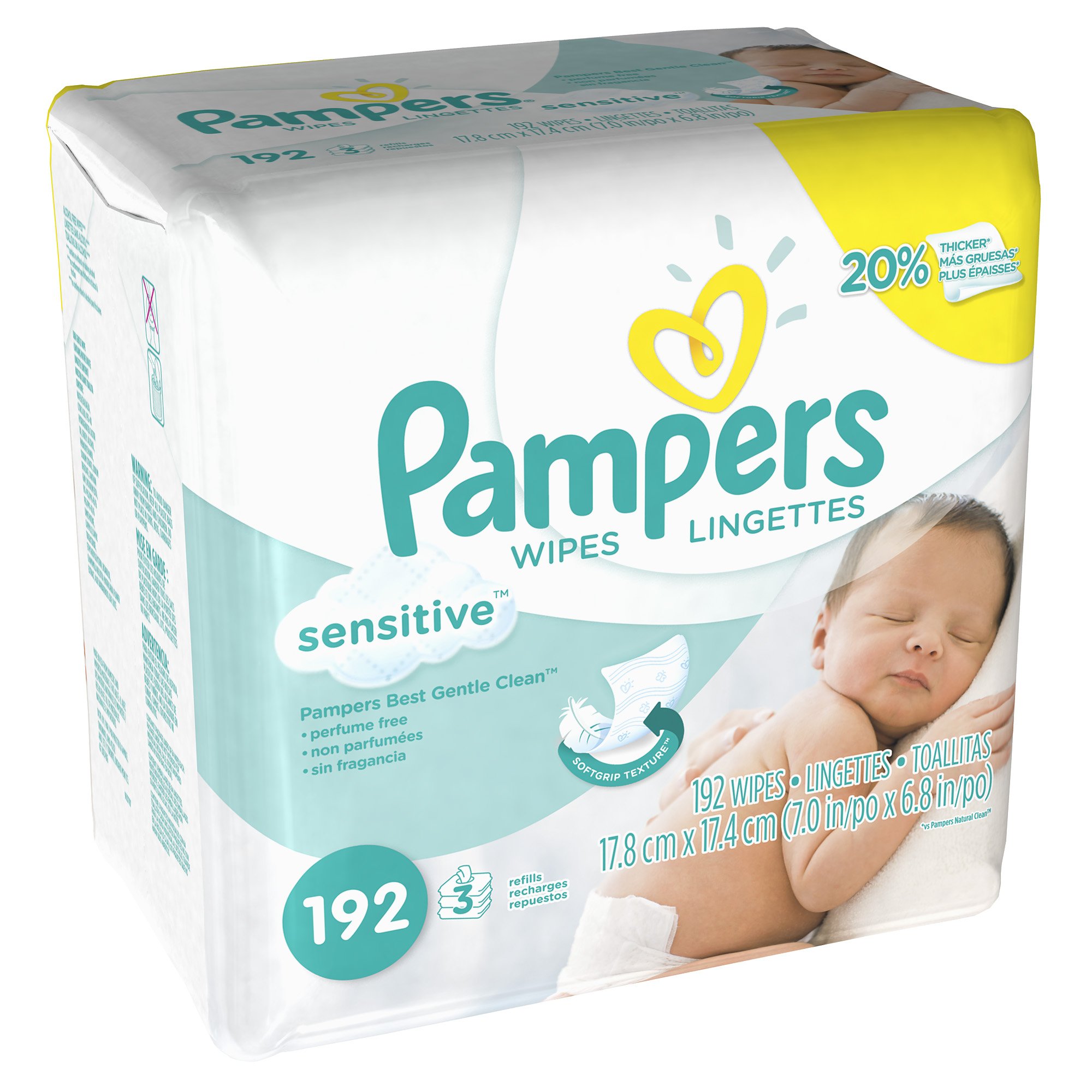 81k65hCDPL Pampers Sensitive Wipes - Image 1