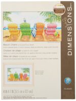 Beach Chairs Cross Stitch Kit