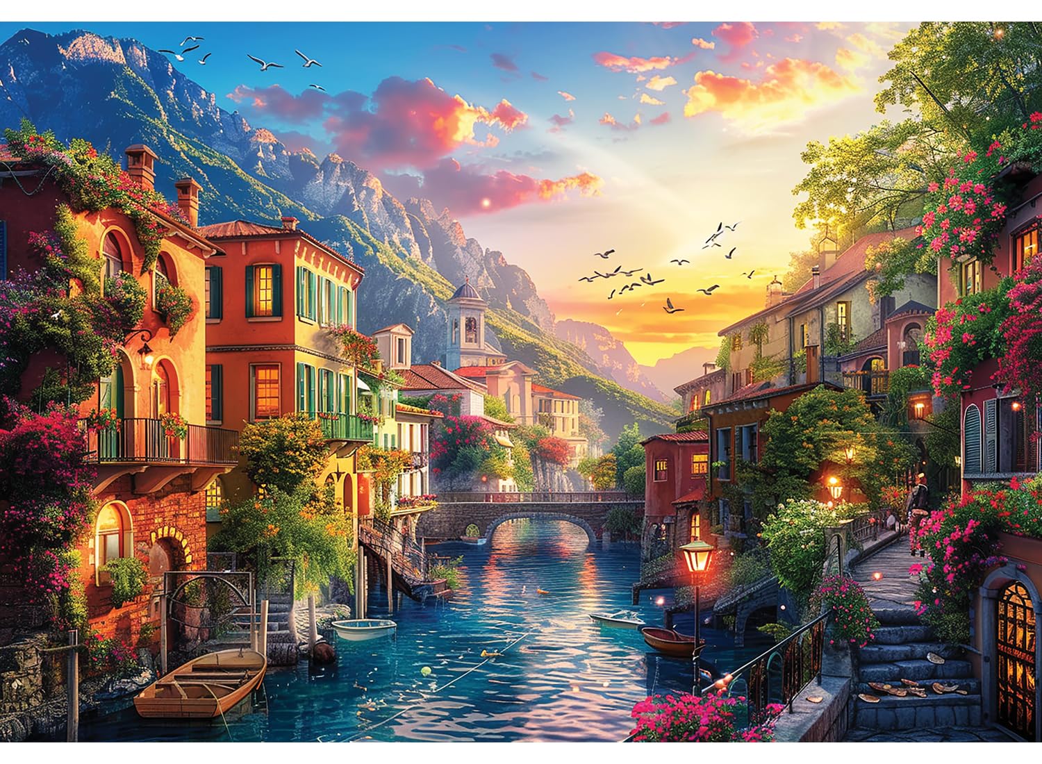 81rikDlm9tL 2000 Piece Mediterranean Puzzle - Image 1
