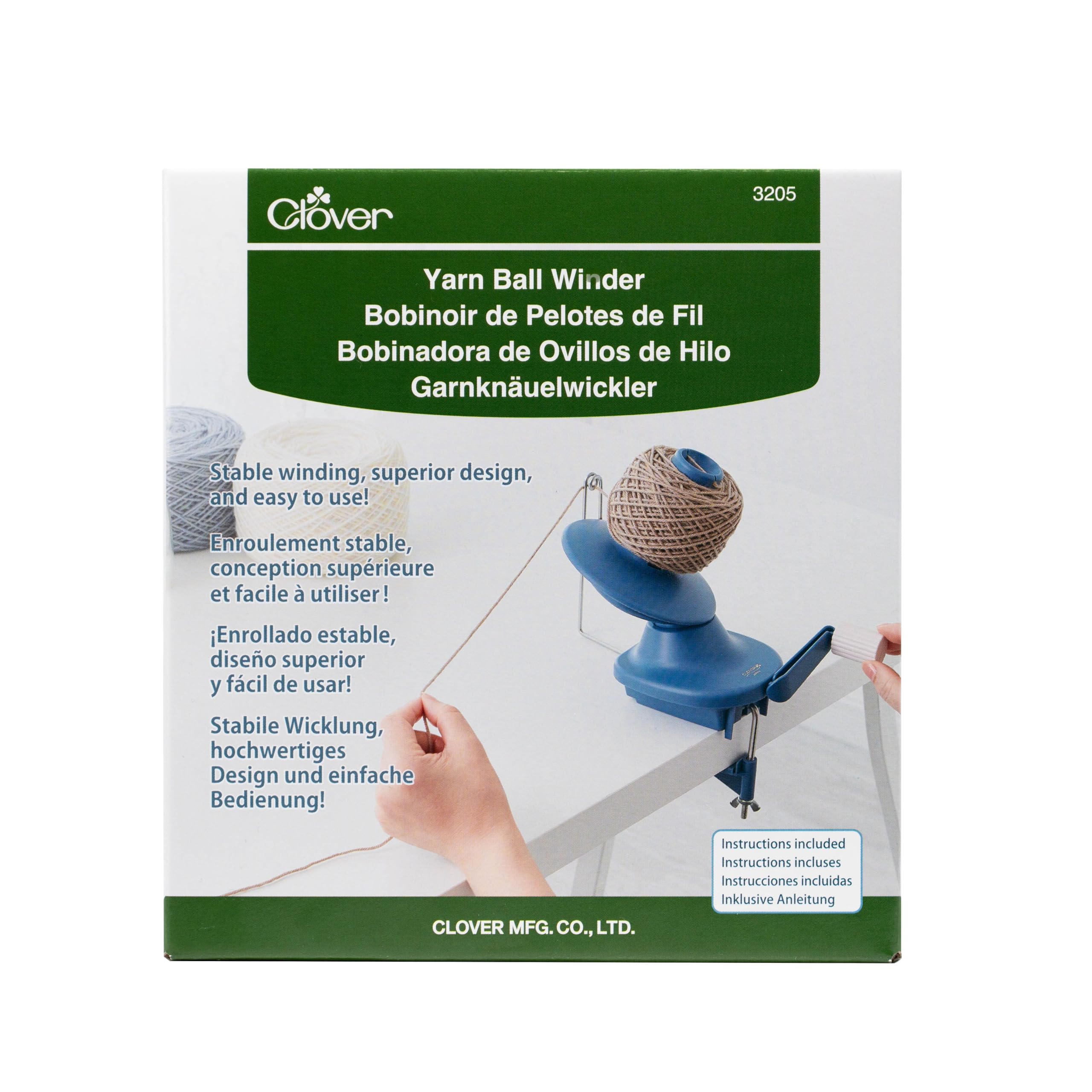 81zgolXHKEL Clover Yarn Ball Winder - Image 1