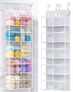 ALLTIDYUP 5 Tier Hanging Yarn Storage