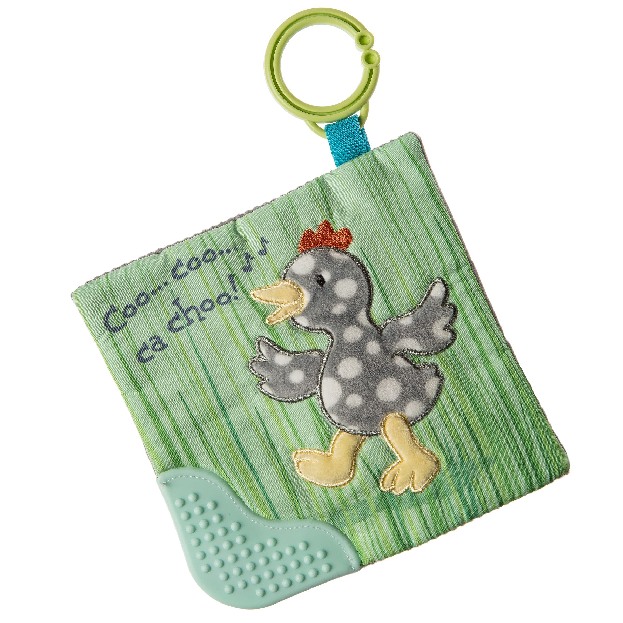 913UQ48b0bL Mary Meyer Teether Toy - Rocky Chicken (One Size) - Image 1