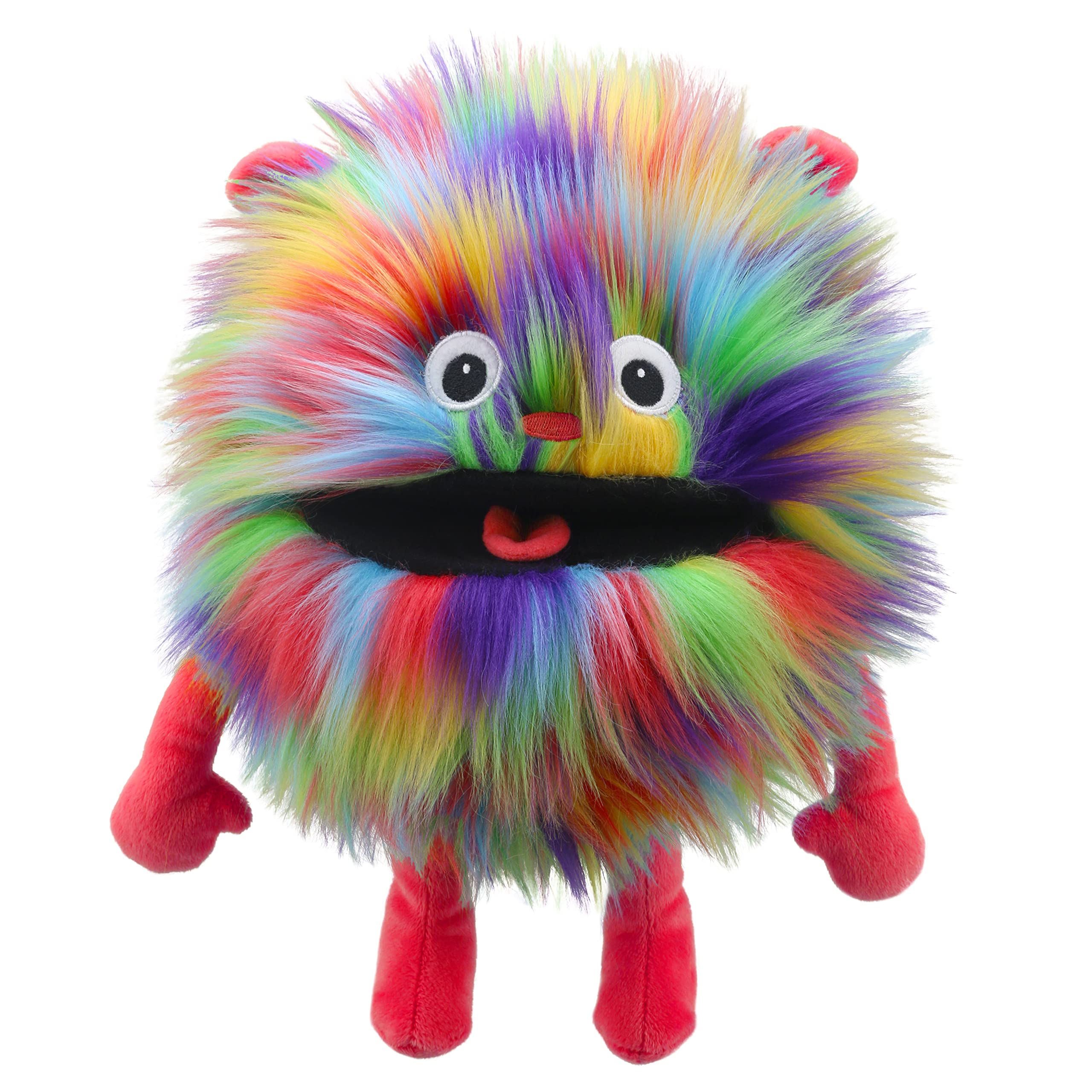 917S6cOf56L Rainbow Hand Puppet - Image 1