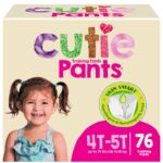 Cuties Toddler Training Pants - Pink (4T-5T (Pack of 76))