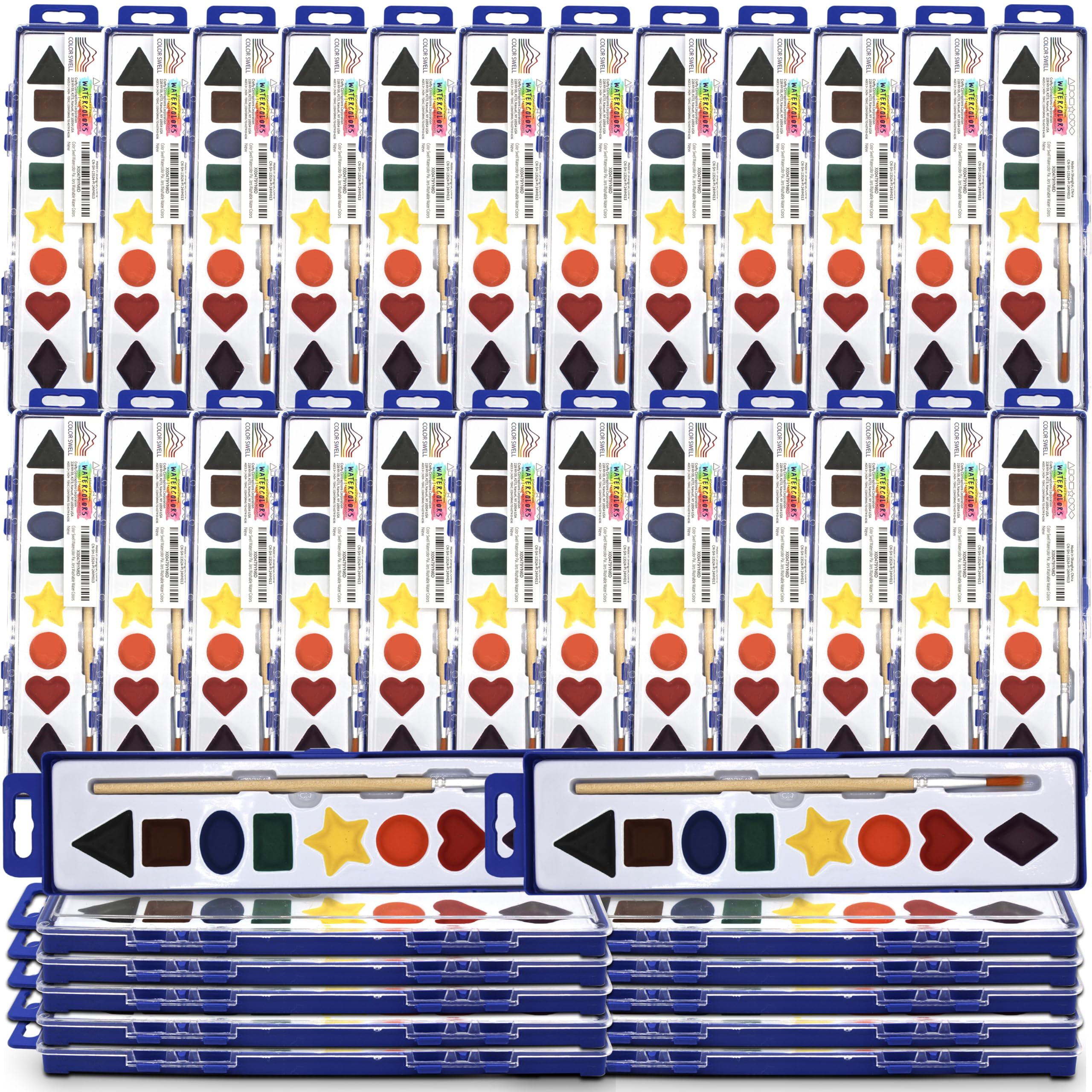 91ZrTDszPjL Color Swell Watercolor Paint Set - Image 1
