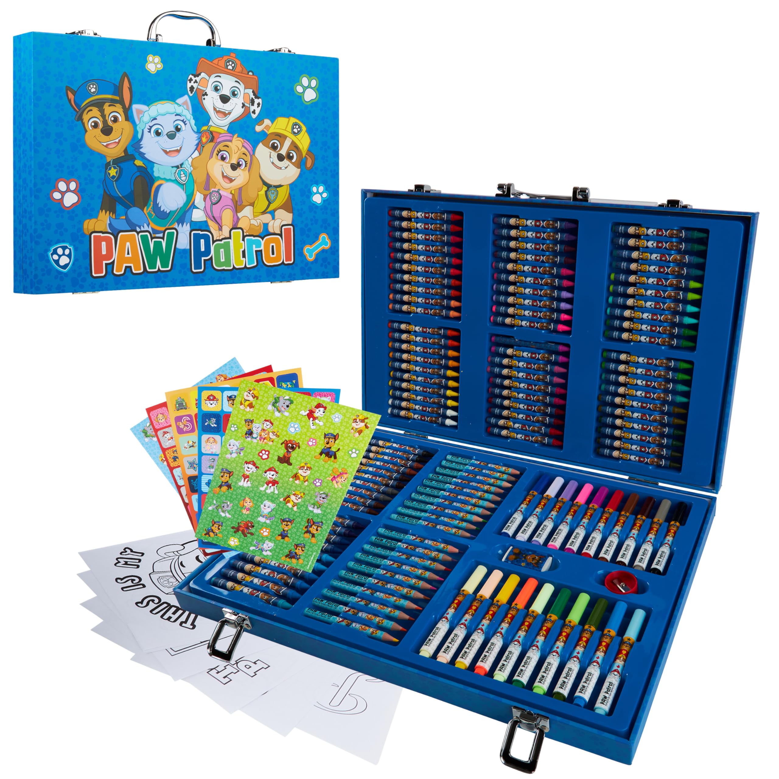 91rxzL3yyvL-1 Paw Patrol Colored Pencils Kit - Image 1