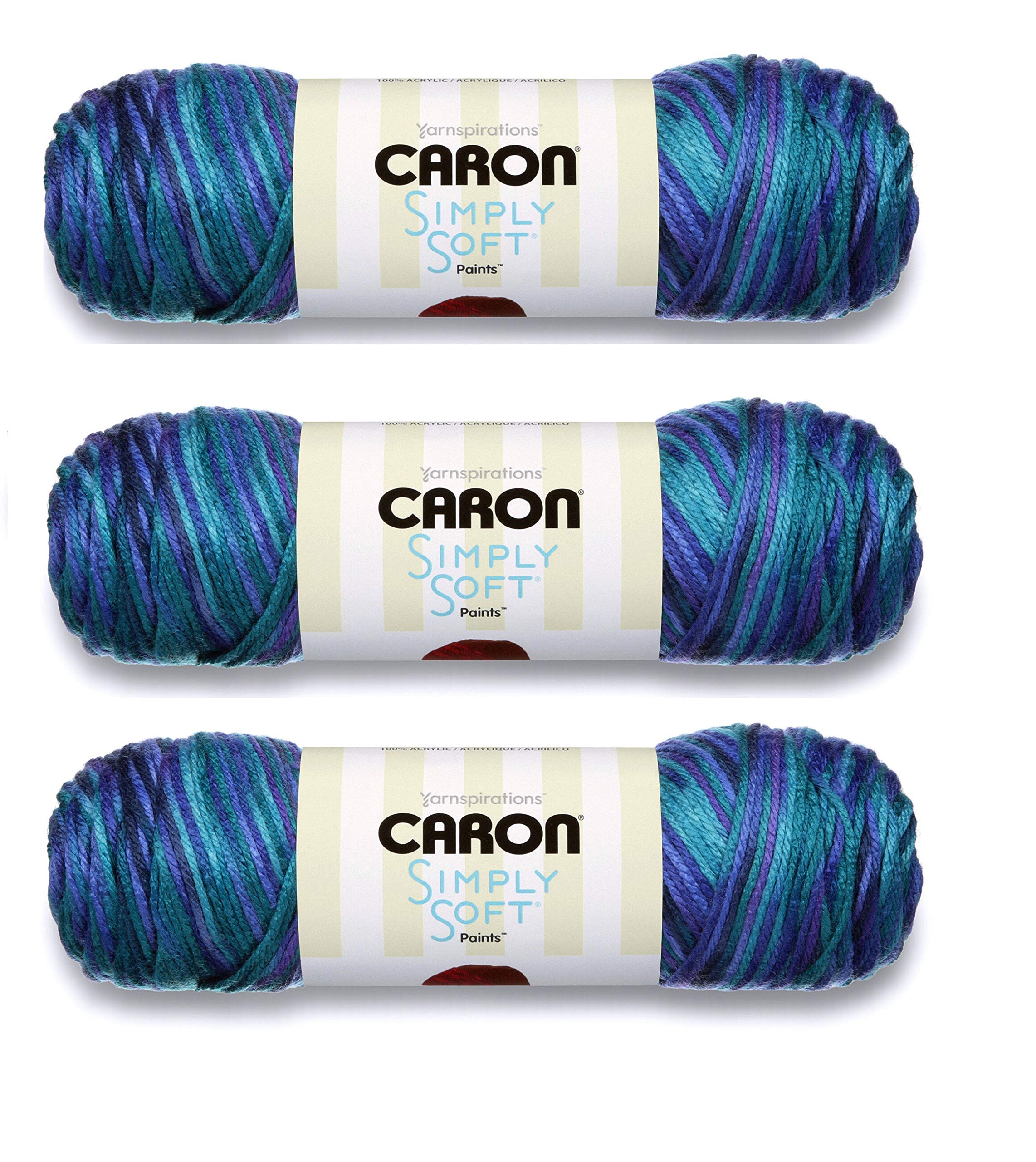 91uIXkrzXBL Caron Simply Soft Paints Yarn - Image 1